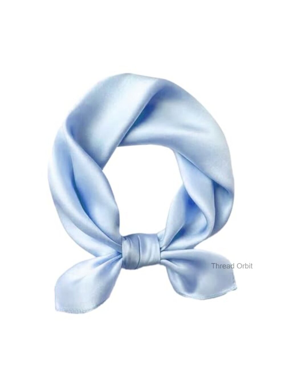 100% Mulberry Silk Scarf 20" Square Neck Scarf for Women